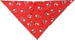 Flamingo Mik Red Christmas Dog Bandana