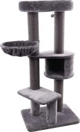Flamingo Eiko Grey Cat Scratching Tree 100x73.5x164cm
