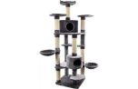 Flamingo Giganto Grey & White Cat Scratching Tree