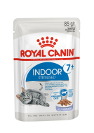 Royal Canin Indoor Sterilised 7+ in Jelly Wet Cat Food 85g Pouch
