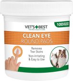 Vet's Best Clean Eye Round Pads 100pads