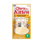 INABA Churu Kitten Chicken Recipe Cat Treats 4 x 14g
