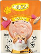 Moochie Tuna Mousse with Salmon Cat Treats 70g Pouch