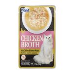 INABA Churu Broth Chicken with Salmon Recipe Wet Cat Food 40g