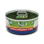 Farmina N&D Prime Chicken & Pomegranate Canned Wet Kitten Food 70g