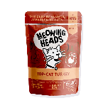 Meowing Heads Top-Cat Turkey Adult Wet Cat Food 100g