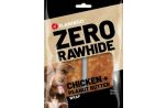 Flamingo Zero Rawhide Chicken & Peanut Butter Wrap Dog Treats 2pcs 120g
