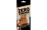 Flamingo Zero Rawhide Knotted Bone Chicken & Peanut Butter Dog Treats 20cm 180g