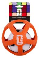 All for Paws FIFA WC26 Hollow Bounce Ball Orange Pet Toy