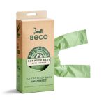 Beco Unscented Cat Poop Bags with Handles 140 Bags