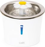Catit Stainless Steel Flower Cat Drinking Fountain