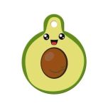 ID Tag Circle Large Avocado