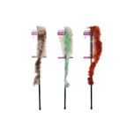 Flamingo Cat Toy Rod Soft Party