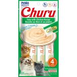 INABA Churu Tuna with Chicken Recipe Cat Treats 4 x 14g